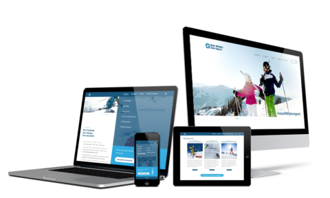 Dein Winter. Dein Sport.- Webdesign