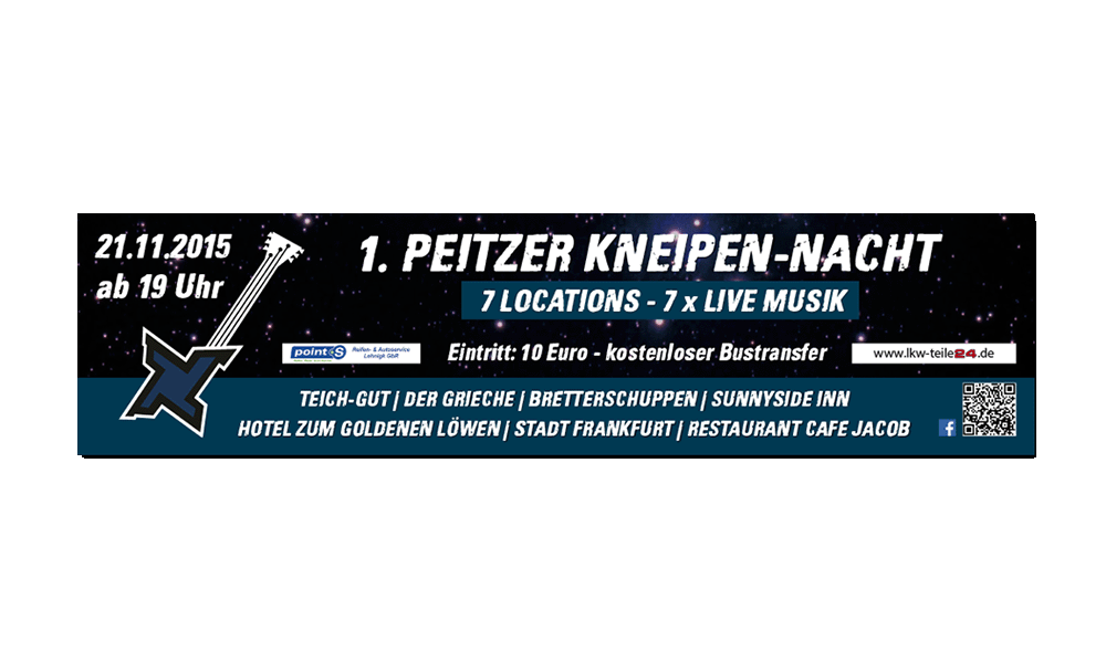 Kneipennacht 2015 - Banner