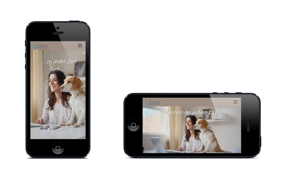 Olee - Webdesign - Smartphone