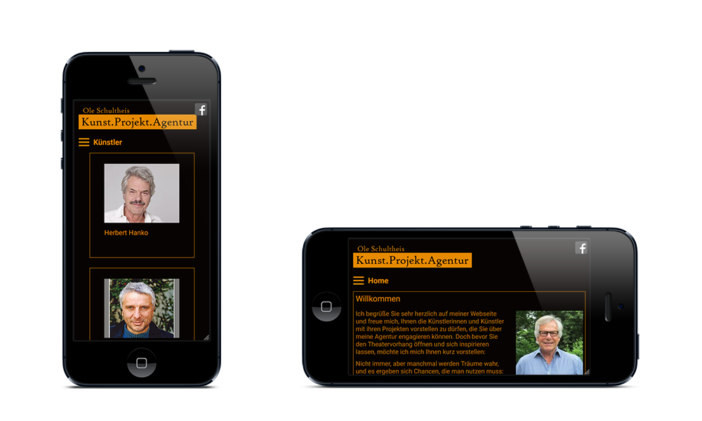 Agentur Ole Schultheis - Webdesign - Smartphone